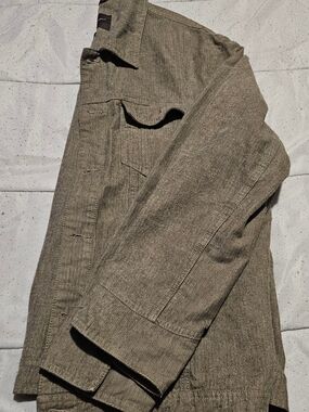 Black Brown 1826 Olive and Brown  Wool-Blend Jacket